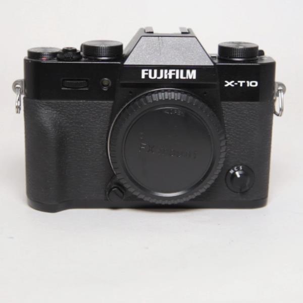 Used Fujifilm X-T10 Body Only Black Mirrorless Camera