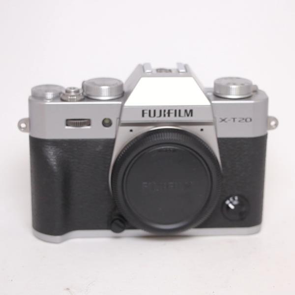 Used Fujifilm X-T20 Mirrorless Digital Camera Body Silver