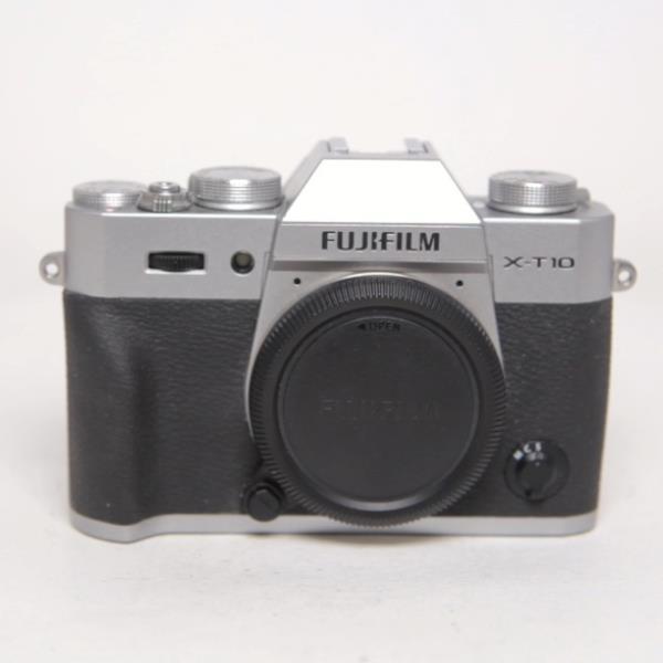 Used Fujifilm X-T10 Body Only Silver Mirrorless Camera