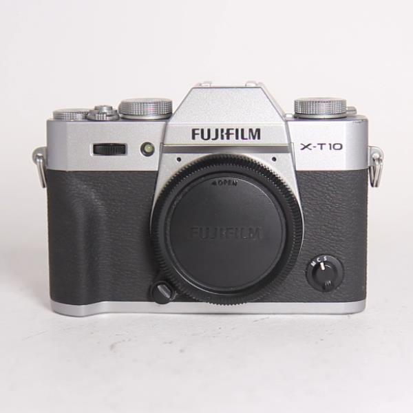 Used Fujifilm X-T10 Body Only Silver Mirrorless Camera