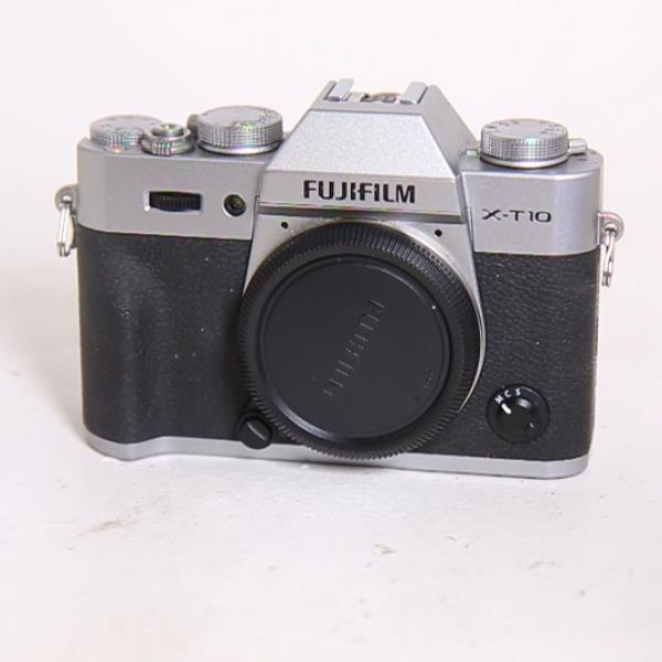 Used Fujifilm X-T10 Body Only Silver Mirrorless Camera