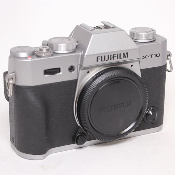 Used Fujifilm X-T10 Body Only Silver Mirrorless Camera
