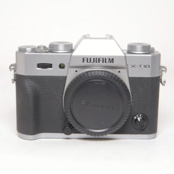 Used Fujifilm X-T10 Body Only Silver Mirrorless Camera