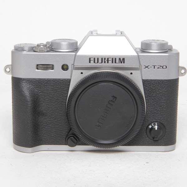 Used Fujifilm X-T20 Mirrorless Digital Camera Body silver