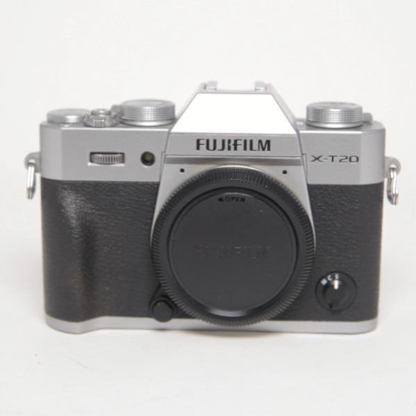 Used Fujifilm X-T20 Mirrorless Digital Camera Body Silver