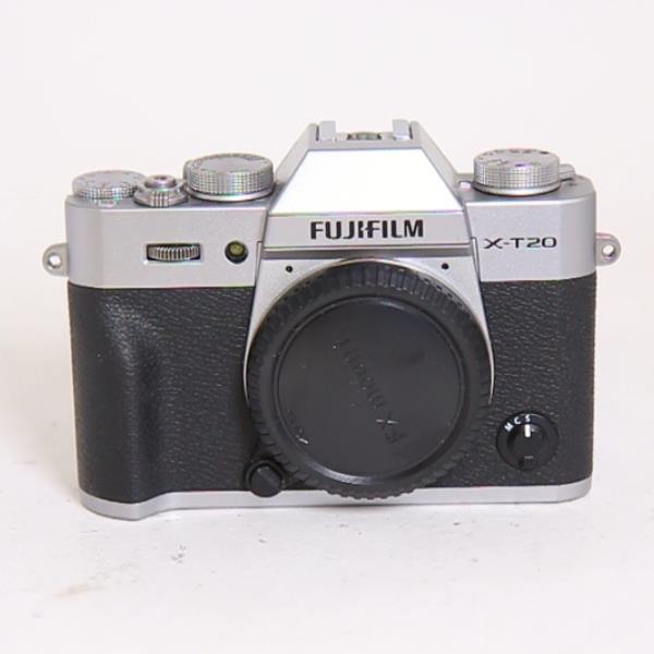 Used Fujifilm X-T20 Mirrorless Digital Camera Body Silver