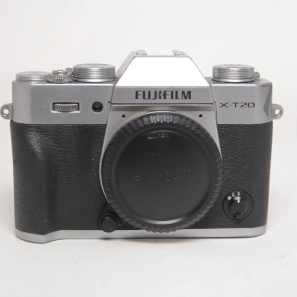 Used Fujifilm X-T20 Mirrorless Digital Camera Body Silver