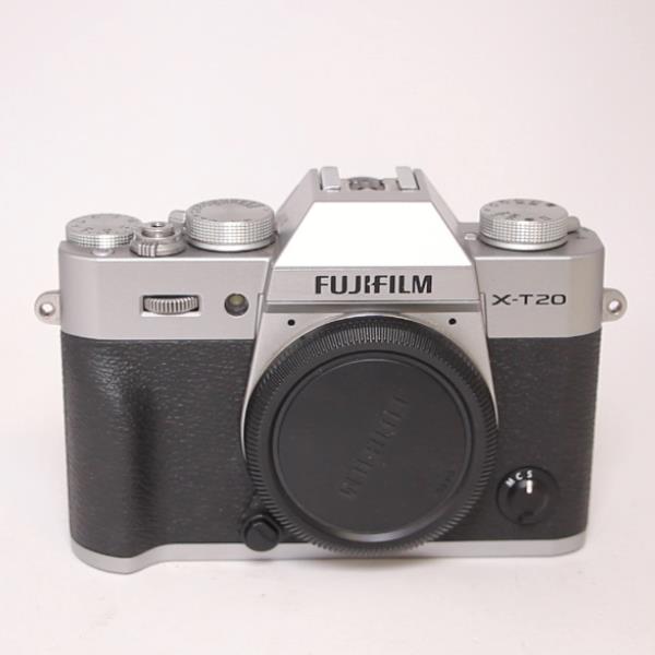 Used Fujifilm X-T20 Mirrorless Digital Camera Body Silver