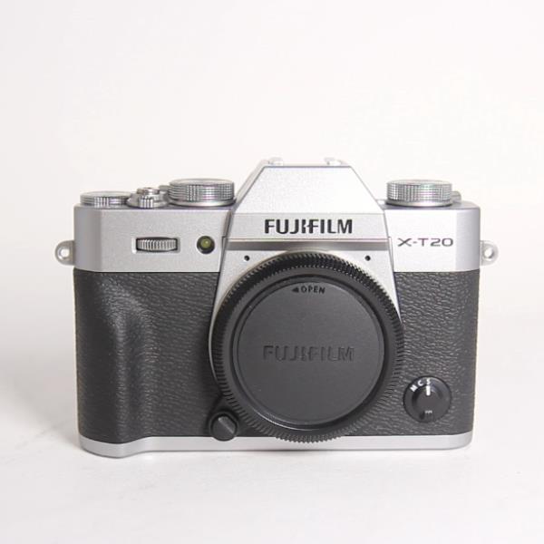 Used Fujifilm X-T20 Mirrorless Digital Camera Body Silver