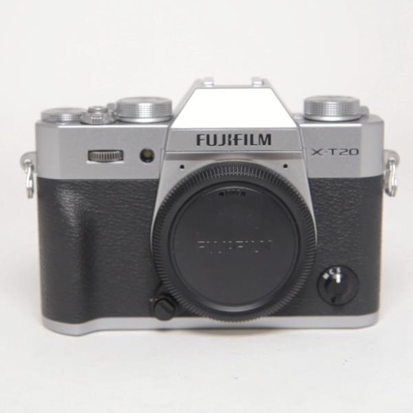 Used Fujifilm X-T20 Mirrorless Digital Camera Body Silver