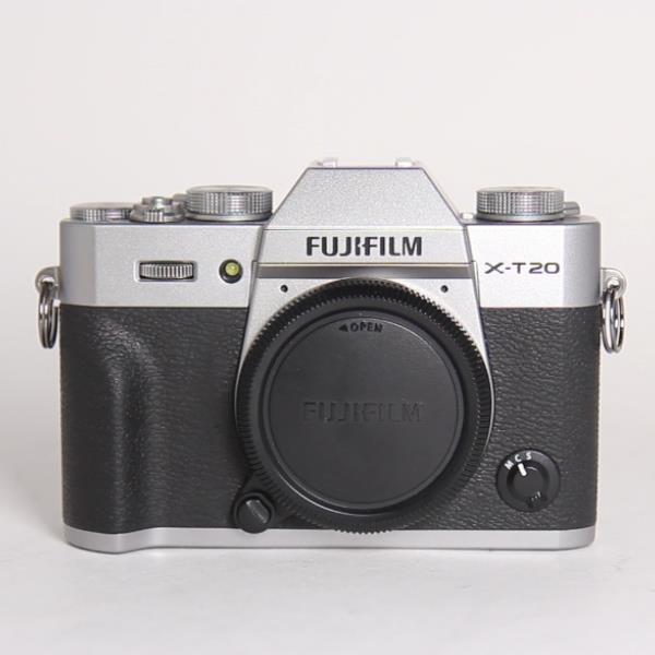 Used Fujifilm X-T20 Mirrorless Digital Camera Body Silver