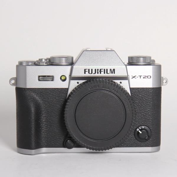 Used Fujifilm X-T20 Mirrorless Digital Camera Body Silver