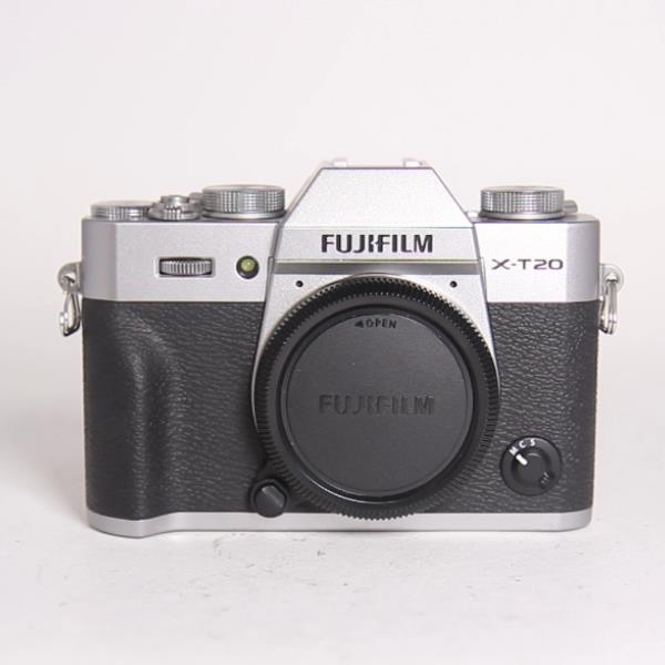 Used Fujifilm X-T20 Mirrorless Digital Camera Body Silver