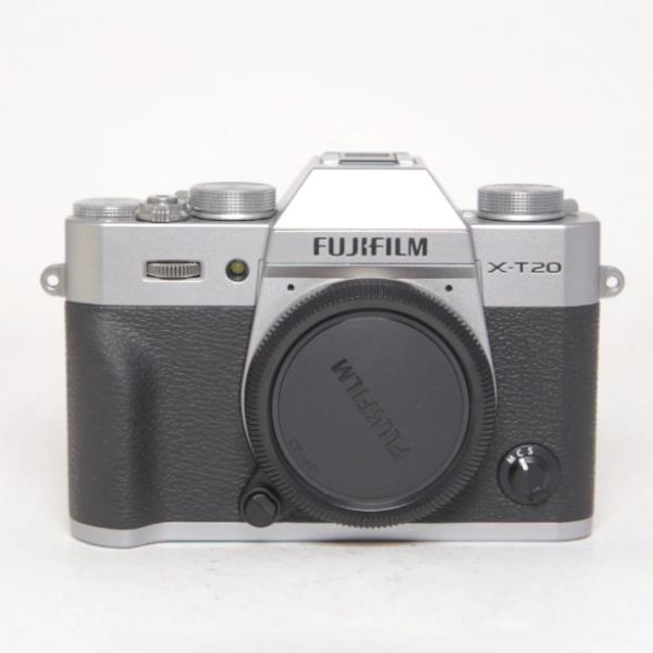 Used Fujifilm X-T20 Mirrorless Digital Camera Body Silver
