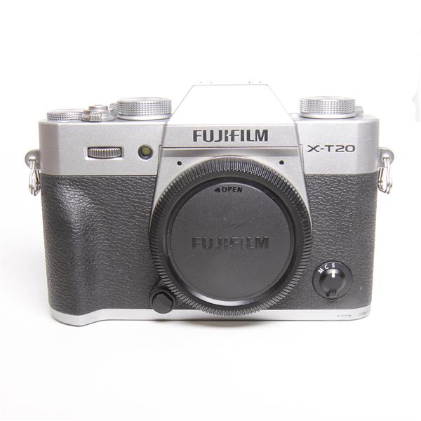 Used Fujifilm X-T20 Mirrorless Digital Camera Body Silver