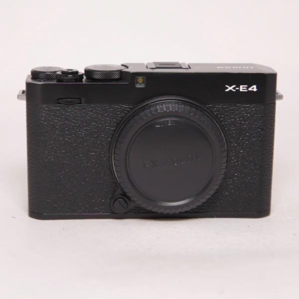 Used Fujifilm X-E4 Mirrorless Digital Camera Body Black