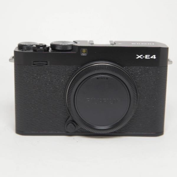 Used Fujifilm X-E4 Mirrorless Digital Camera Body Black