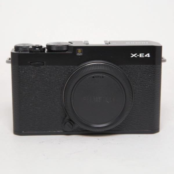 Used Fujifilm X-E4 Mirrorless Digital Camera Body Black