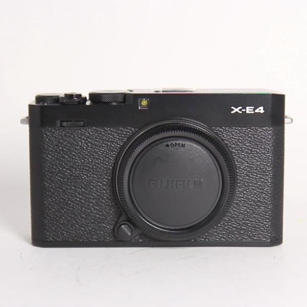 Used Fujifilm X-E4 Mirrorless Digital Camera Body Black