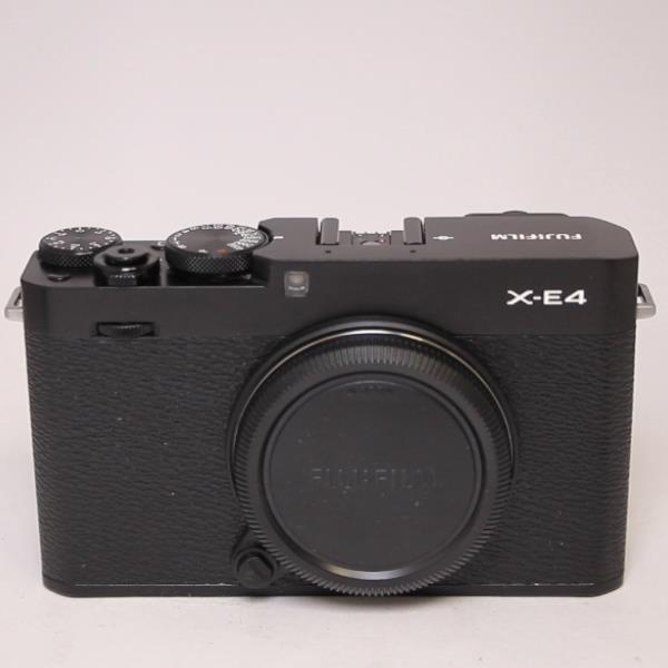 Used Fujifilm X-E4 Mirrorless Digital Camera Body Black