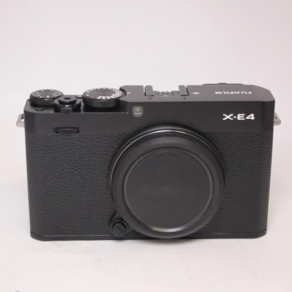 Used Fujifilm X-E4 Mirrorless Digital Camera Body Black