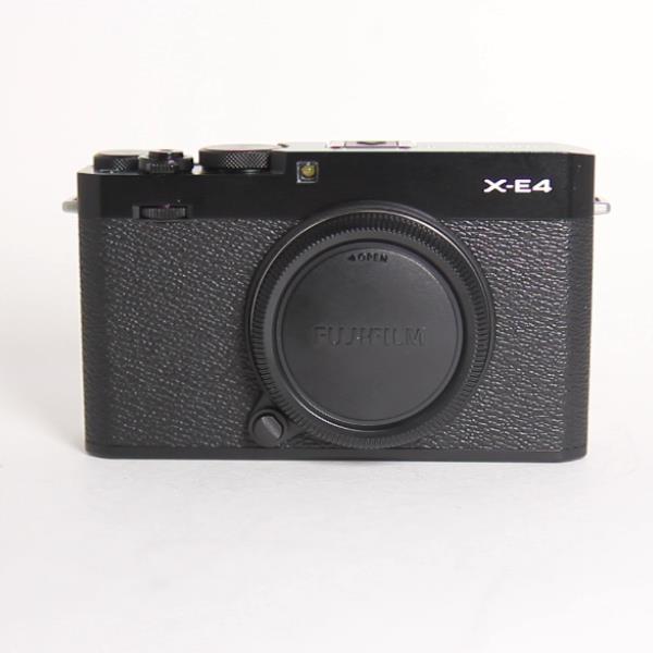 Used Fujifilm X-E4 Mirrorless Digital Camera Body Black