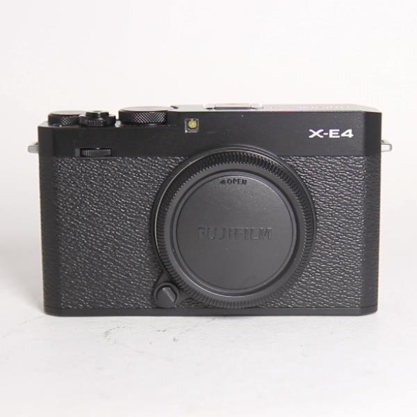 Used Fujifilm X-E4 Mirrorless Digital Camera Body Black