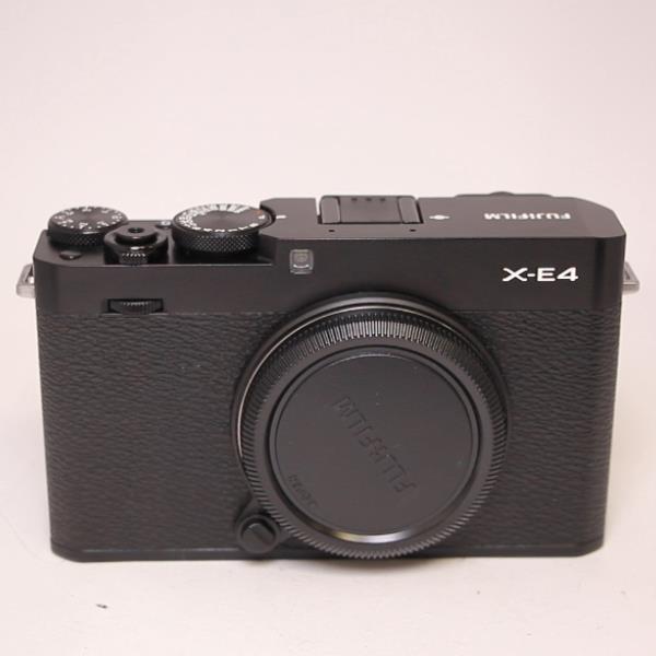 Used Fujifilm X-E4 Mirrorless Digital Camera Body Black