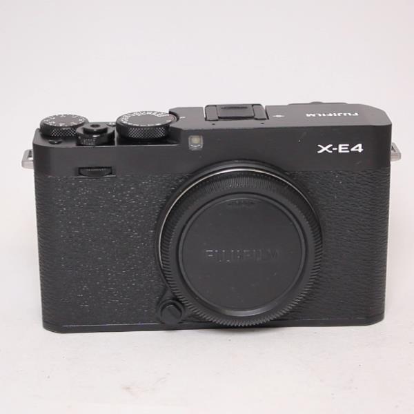Used Fujifilm X-E4 Mirrorless Digital Camera Body Black