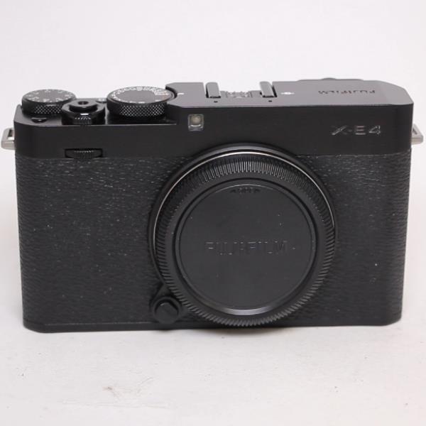 Used Fujifilm X-E4 Mirrorless Digital Camera Body Black