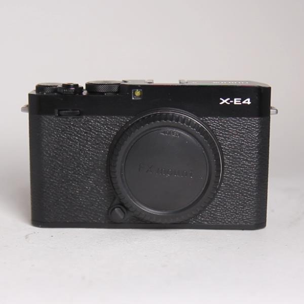 Used Fujifilm X-E4 Mirrorless Digital Camera Body Black