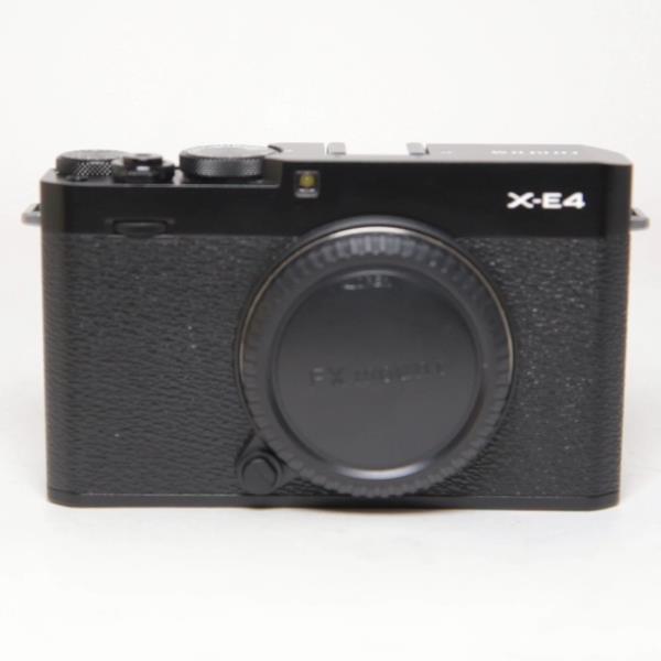 New Fujifilm X-E4 Camera In Black | Park Cameras