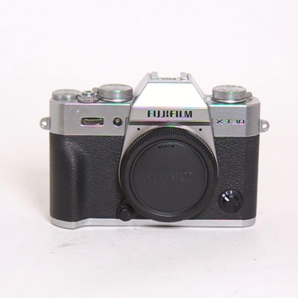Used Fujifilm X-T30 Mirrorless Digital Camera Body Silver