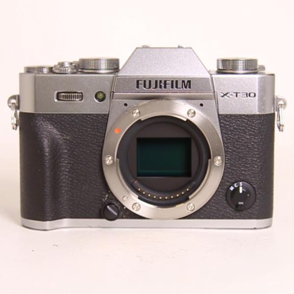 Used Fujifilm X-T30 Mirrorless Digital Camera Body Silver