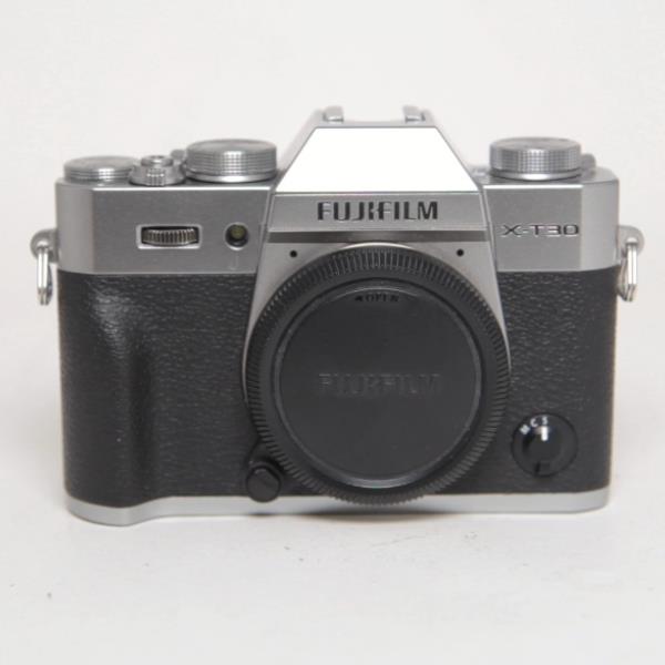 Used Fujifilm X-T30 Mirrorless Digital Camera Body Silver