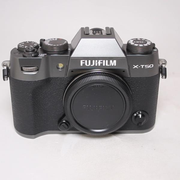 Used Fujifilm X-T50 Digital Camera Body Charcoal