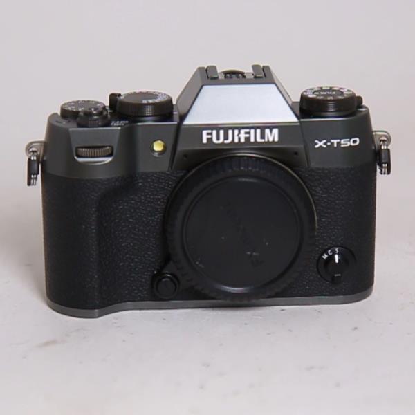 Used Fujifilm X-T50 Digital Camera Body Charcoal