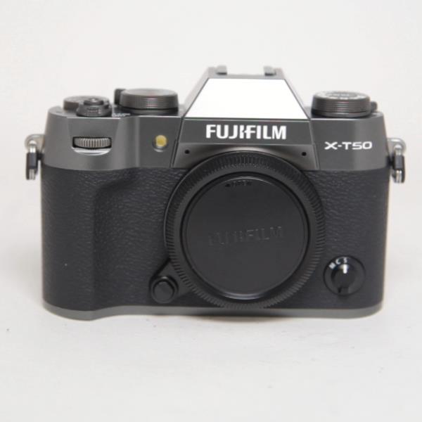 Used Fujifilm X-T50 Digital Camera Body Charcoal