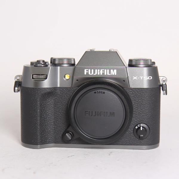 Used Fujifilm X-T50 Digital Camera Body Charcoal