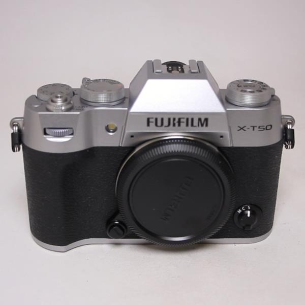 Used Fujifilm X-T50 Digital Camera Body Silver