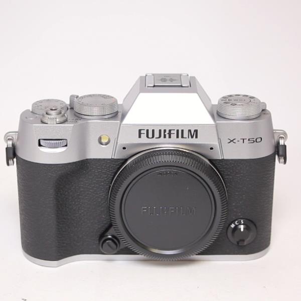 Used Fujifilm X-T50 Digital Camera Body Silver