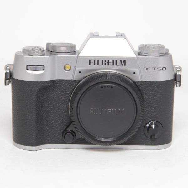 Used Fujifilm X-T50 Digital Camera Body Silver