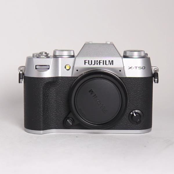 Used Fujifilm X-T50 Digital Camera Body Silver