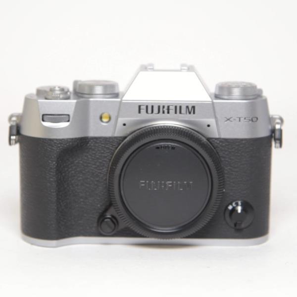 Used Fujifilm X-T50 Digital Camera Body Silver