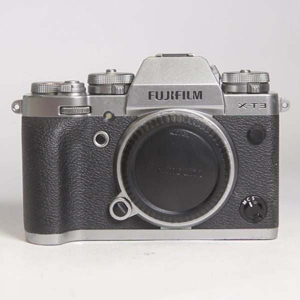 Used Fujifilm X-T3 Mirrorless Camera Silver