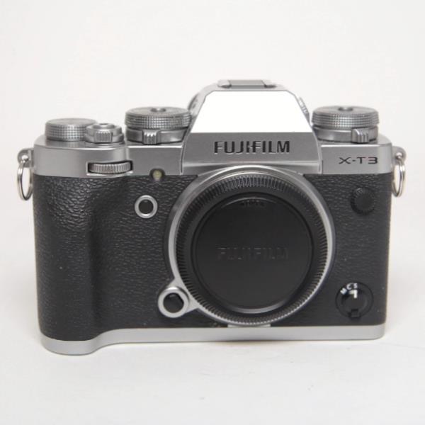 Used Fujifilm X-T3 Mirrorless Camera Silver