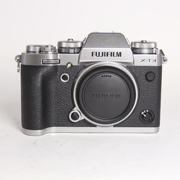 Used Fujifilm X-T3 Mirrorless Camera Silver