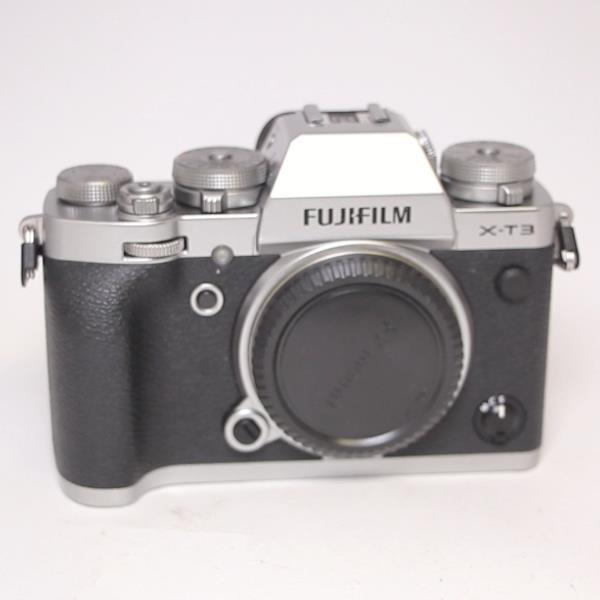 Used Fujifilm X-T3 Mirrorless Camera Silver