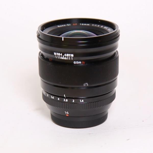 Used Fujifilm XF 16mm f1.4 R WR Super Wide Angle Prime Lens