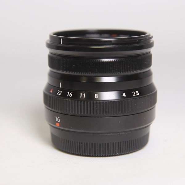 Used Fujifilm XF 16mm f2.8 R WR Super Wide Angle Prime Lens Black